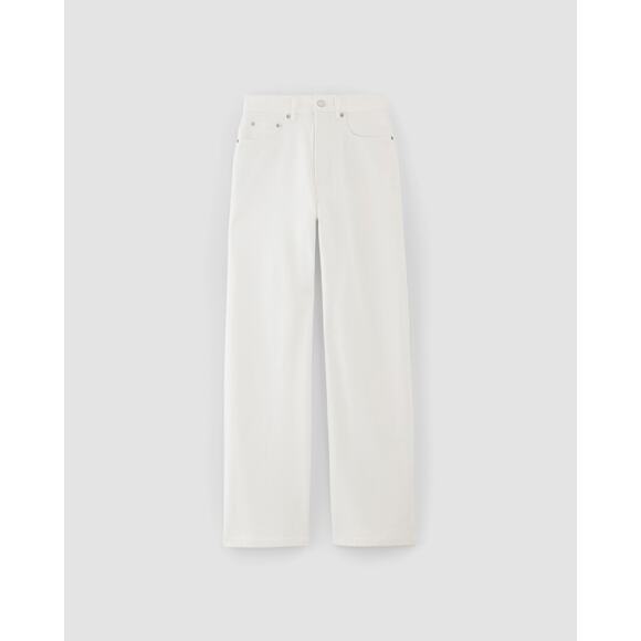 Everlane The Way-High Slim Jean in Bright White 32R - Picture 2 of 6